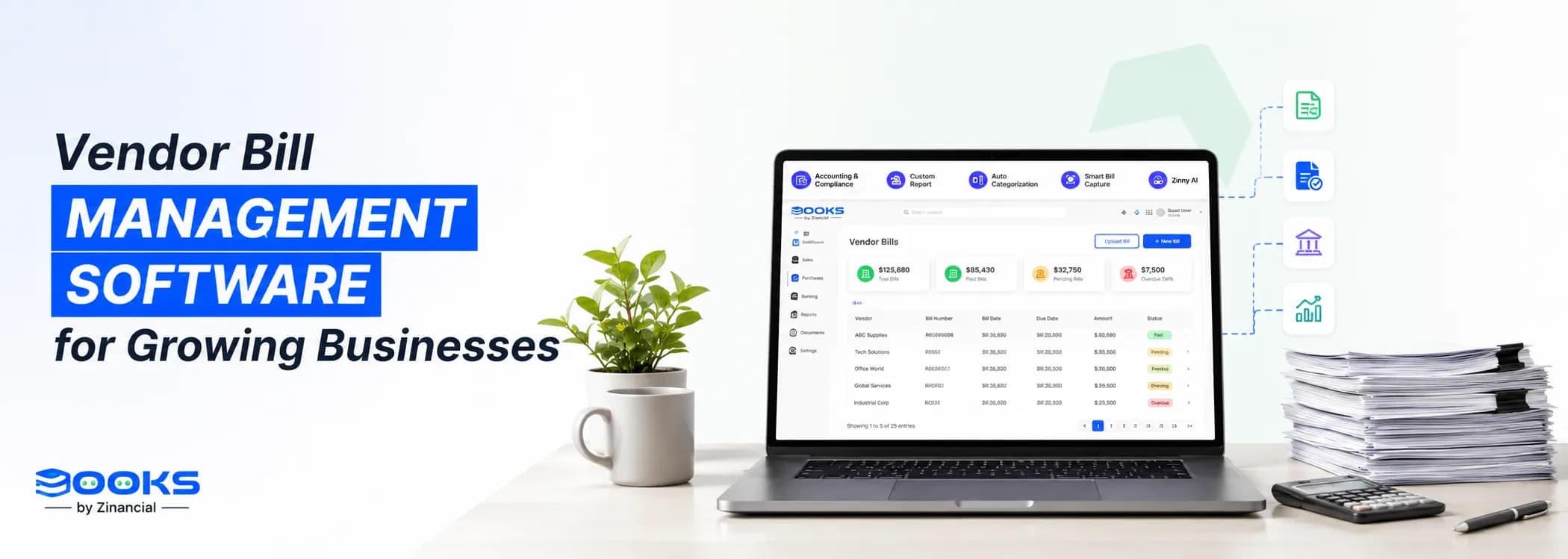 Vendor Bill Management Software for Growing Businesses