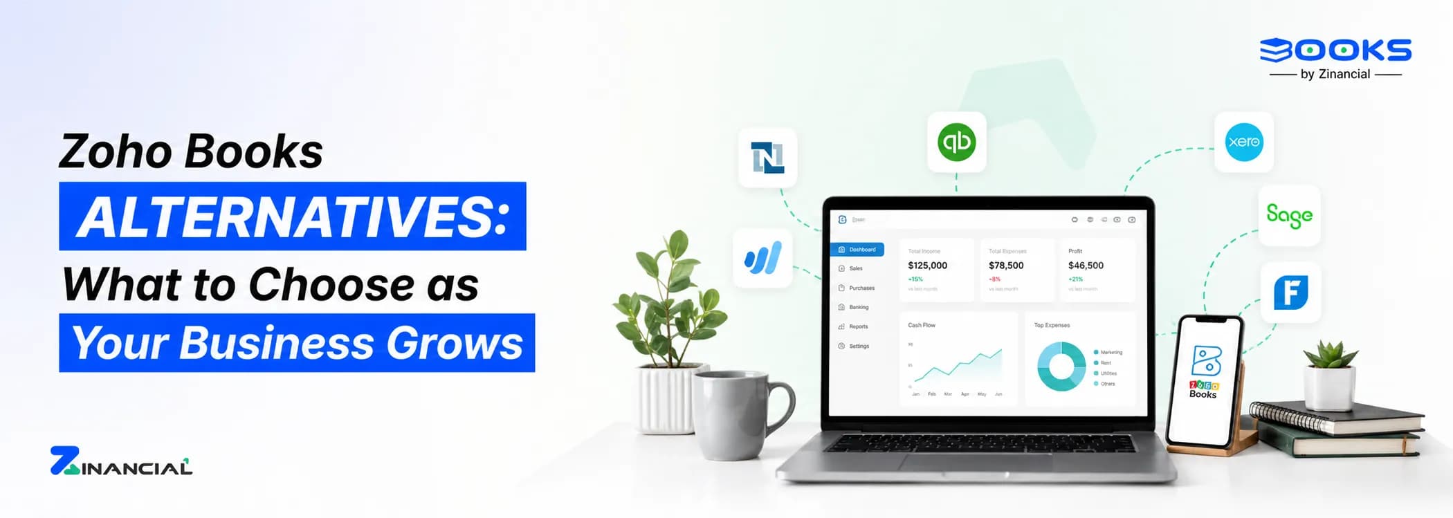 Zoho Books Alternatives: What to Choose as Your Business Grows