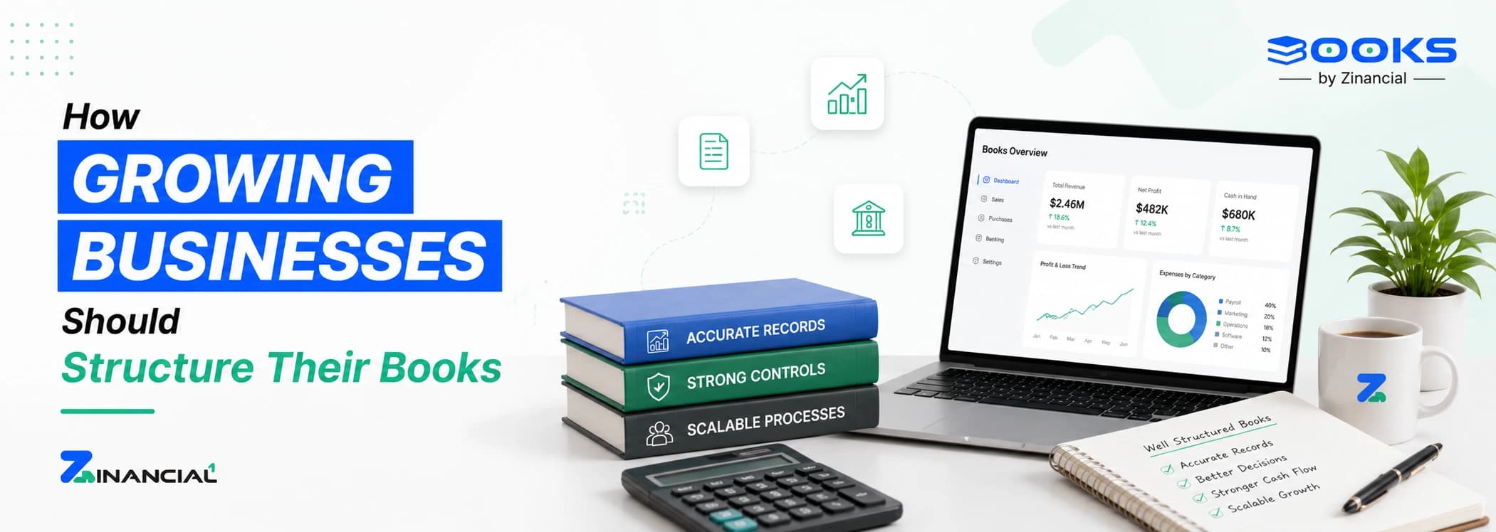 How Growing Businesses Should Structure Their Books